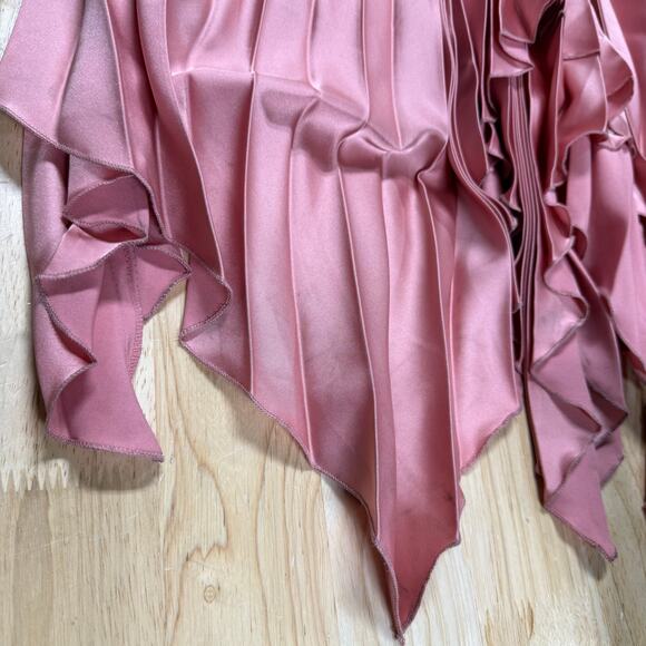Elegant Pink Halter Maxi Dress - Picture 10 of 11